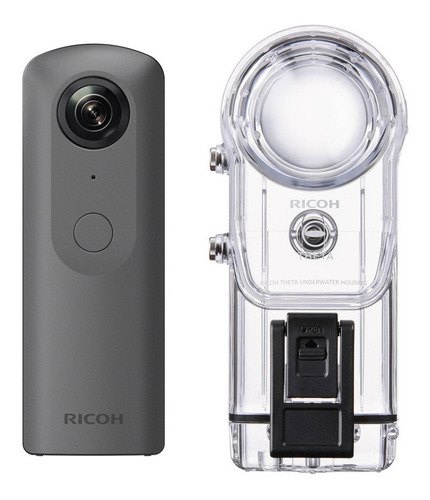 Ricoh Theta V Kit Con Tw-1 Underwater Housing