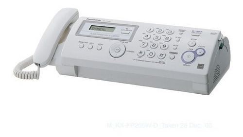 Fax Panasonic  Kx-fp215la Papel Bond 