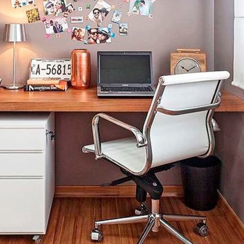 Imagen 5 de 7 de Sillón Alumin Bajo White Edition Homeoffice