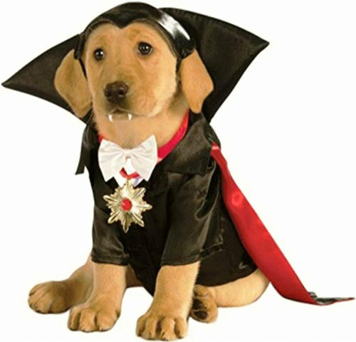 Classic Movie Monsters Pet Costume, Small, Dracula