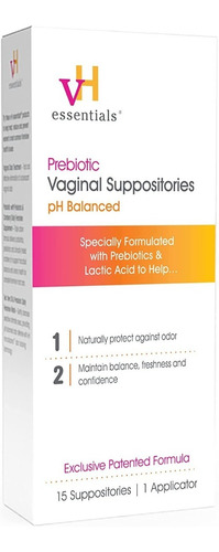 Vh Essentials Prebiotico Ph Equilibrado Supositorios Vaginal