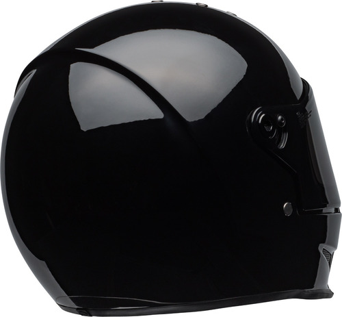 Capacete Bell Eliminator Solid Gloss Black Preto Liso Tamanho do capacete 62