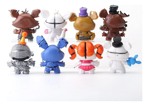 Set 8 Figuras Five Nights At Freddy's Animatrónicos Bebés