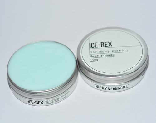 Ice-rex Pomada Cera Para Cabello Base Agua Old Money (110g)