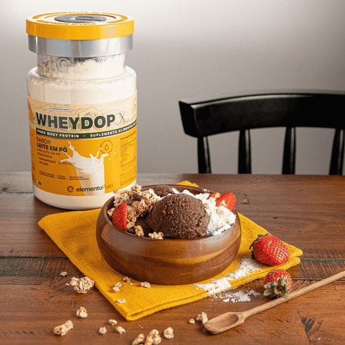 Wheydop X Whey Protein Elemento Puro Leite Em Pó 900g