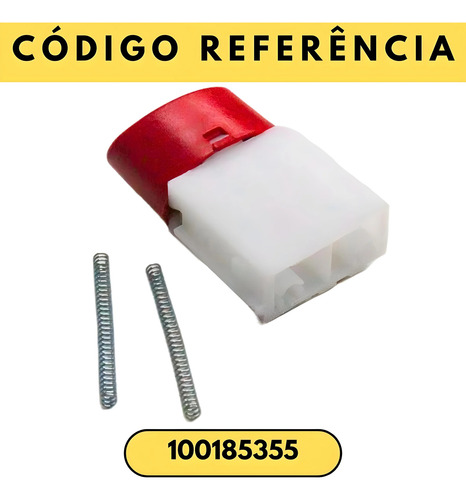Botão Reparo Pisca Alerta Vermelho Fiat Palio 100185355