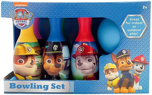 Paw Patrol - Juego De Bolos