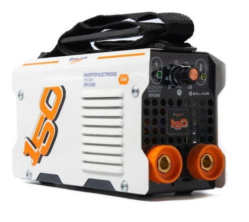Soldadora Inverter Mma Electrodo 150 Amp Salkor Ieh1500 Color Blanco Frecuencia 50