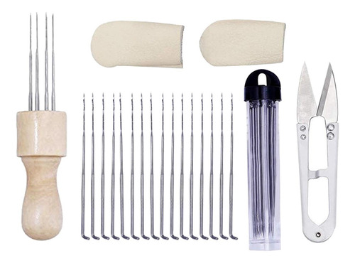 Kits De Fieltro De Aguja Para Principiantes Suministros De
