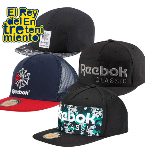 Imagen 2 de 5 de Gorro Con Visera Reebok Original Varios Modelos - El Rey