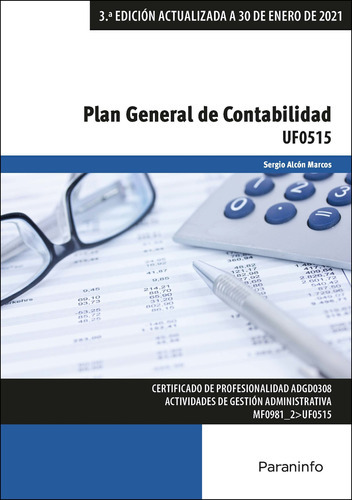 Plan General De Contabilidad - Alcon Marcos, Sergio  - * 