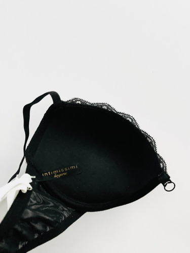 Intimissimi Bra Push Up De Encaje Con Tirantes Cruzados
