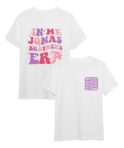 Remera Algodón In My Jonas Brothers Eras - Doble Estampa 