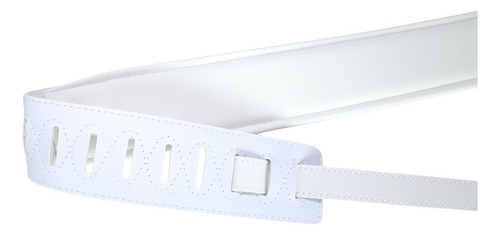 Correia Ss Music By Basso Straps Guitarra Cor Branco
