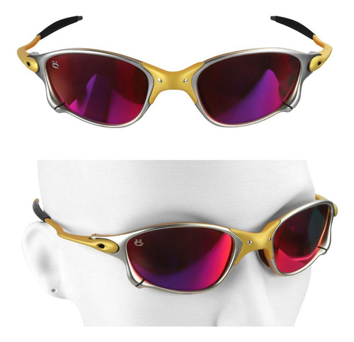 Oculos Sol Lupa Juliet Protecao Uv Mandrake Metal +case