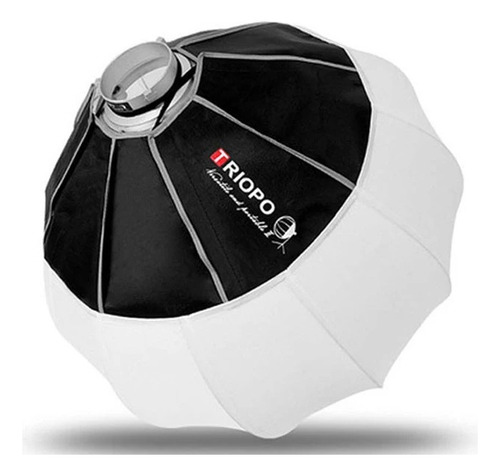 Farol chino Bowens Triple Globe Softbox con forma de globo, 65 cm, Kq65