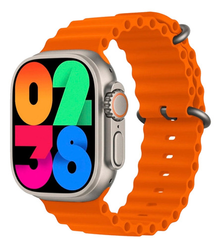 Smartwatch G-tide S2 Pro 2,02 Amoled Bluetooth Caixa Laranja Pulseira Laranja