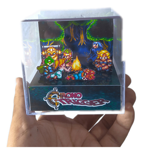 Cubo Diorama Chrono Trigger Snes
