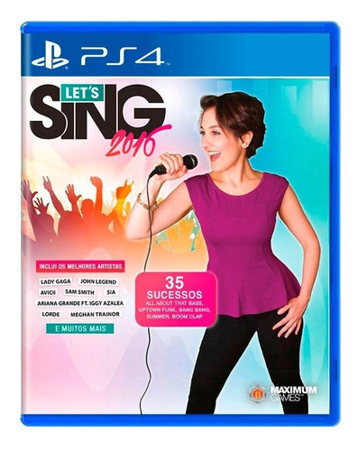 Let's Sing 2016 Fisico Ps4 Dakmor