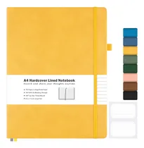 Comprar Cuaderno Maleden College Ruled A4 De Piel, Tapa Dura, Color