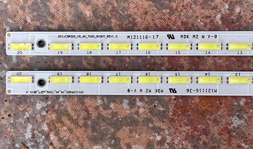 Kit Completo Tira Led *original* Hitachi Cdh Le32fd08