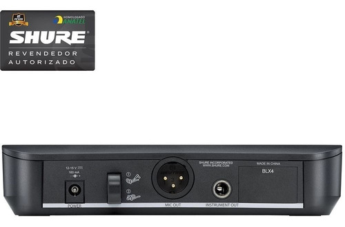 Sistema Sem Fio Shure Blx24br/sm58-m15 Garantia 2 Anos