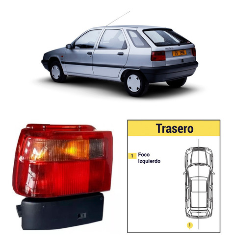 Foco Trasero Izquierdo Auto Citroen Zx Hb