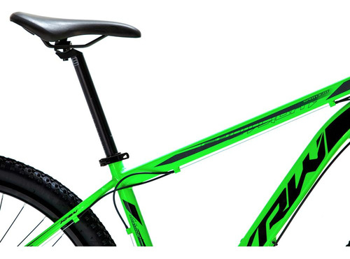 Bicicleta Aro 29 Krw Alumínio 21vel Freio Disco Suspensão S3 Cor Verde/preto