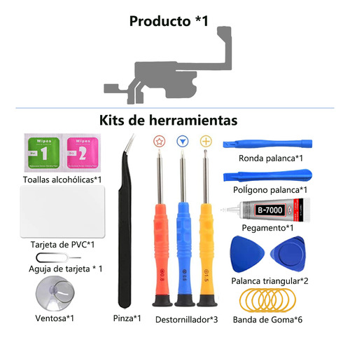 Flex Bocina Auricular Sensor Proximidad Para iPhone 11 Pro A2215 A2160 A2217