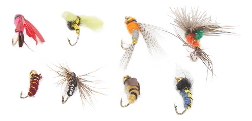 Juego Surtido De Cebos De Pesca, 40 Piezas, Señuelos Y Mosca