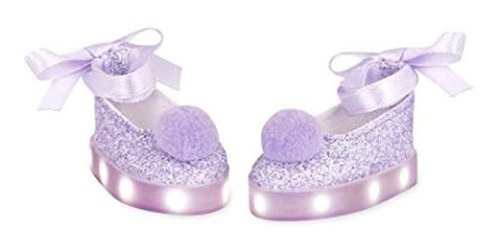 Zapatillas De Ballet Con Luces Y Brillantes Con Pompones