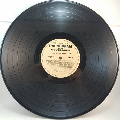 Compilado Promocion Marzo 1966 Phonogram Lp Mb+