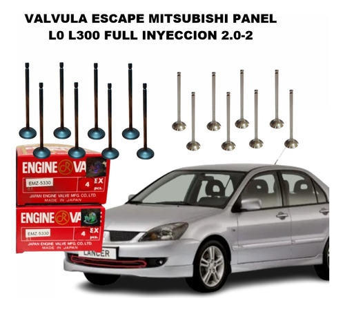 Valvula Escape Mitsubishi Panel L0 L300 Full Inyeccion 2.0-2
