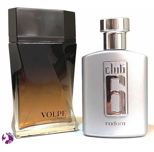 Club 6 Eudora 95ml + Volpe Colônia 100ml / Perfume Masculino Volume Da Unidade 100 Ml