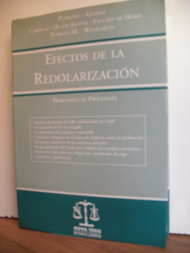Efectos De La Redolarización - Peyrano - Ghersi - Carrillo.