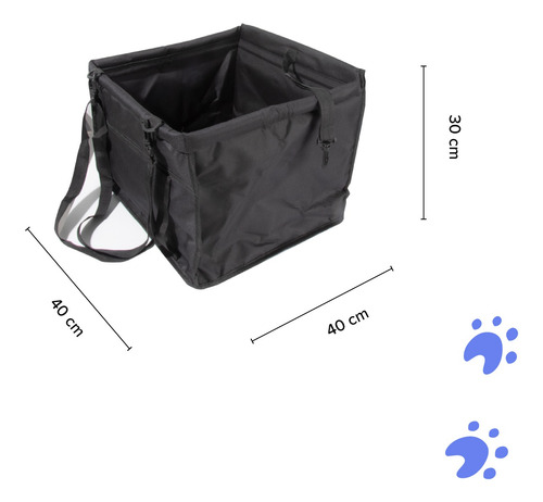 Asiento Samba Transportador Para Autos Perros Pequeños