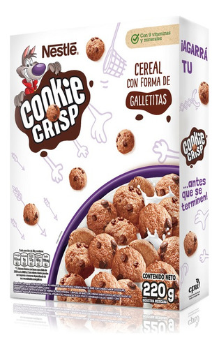 Cereal Nestle cookie crisp 220g
