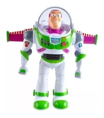 Juguete Buzz Lightyear Con Alas Y Sonido Camina