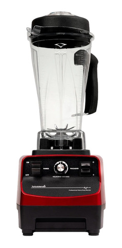 Imagen 2 de 3 de Licuadora Turboblender TB 76 2 L roja con jarra de tritan 220V - 240V