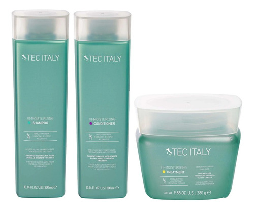 Kit Hi-moisturizing Tec Italy - 3 Produtos