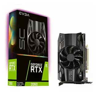 Evga Geforce Rtx 2060 Sc Gaming, 6gb Gddr6, Hdb Fan Tarjeta