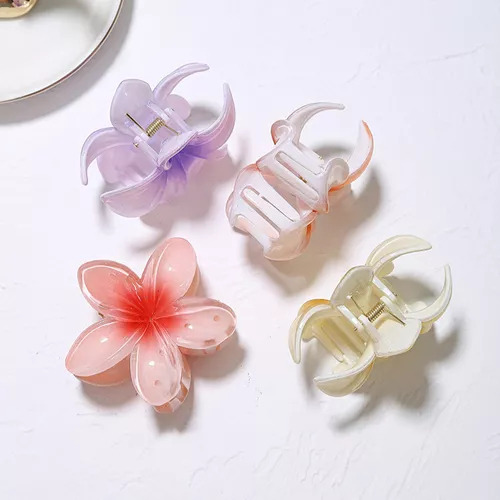 Pinza Para El Pelo Con Forma De Flor, Pinza Para El Pelo P