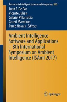 Libro Ambient Intelligence- Software And Applications - 8...