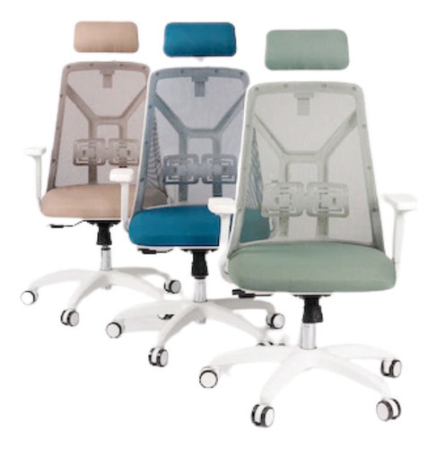 Silla Para Escritorio Gerencial Personalizable - Tokio Color Catalogo de Telas