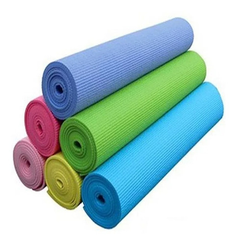 Imagen 3 de 3 de Mat De Yoga Colchoneta Fitnes 3,4,6mm En Variedad De Colores