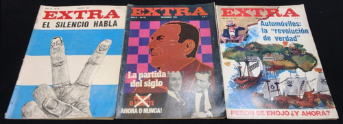 Revista Extra (peronismo) Nros. 98 - 101 - 107 (las 3) 39205
