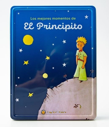 El Principito - Lata + Libro + Marcadores + Stickers + Puzle