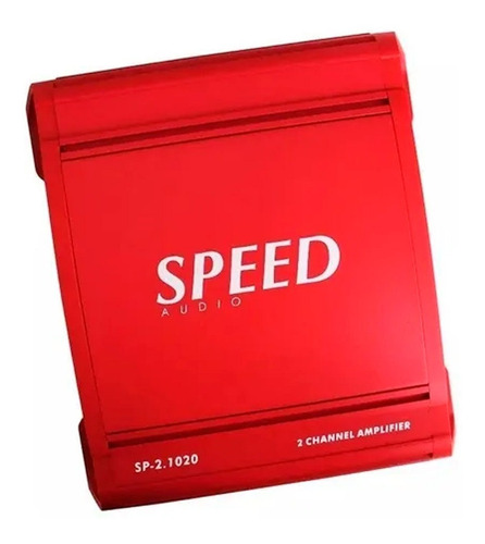 Amplificador A/b De 2 Canales Speed Sp21020 2000w