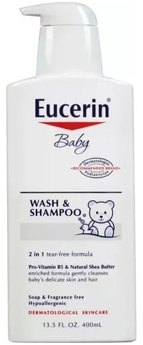 Shampoo Bebe Eucerin Hipoalergenico 400ml Importado