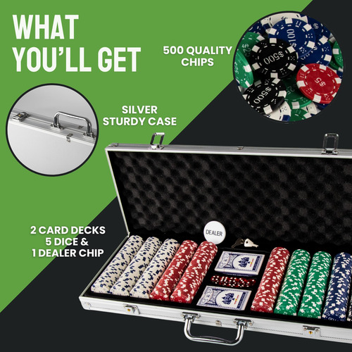 Set De Fichas De Póker Estilo Casino De Tradeopia Con